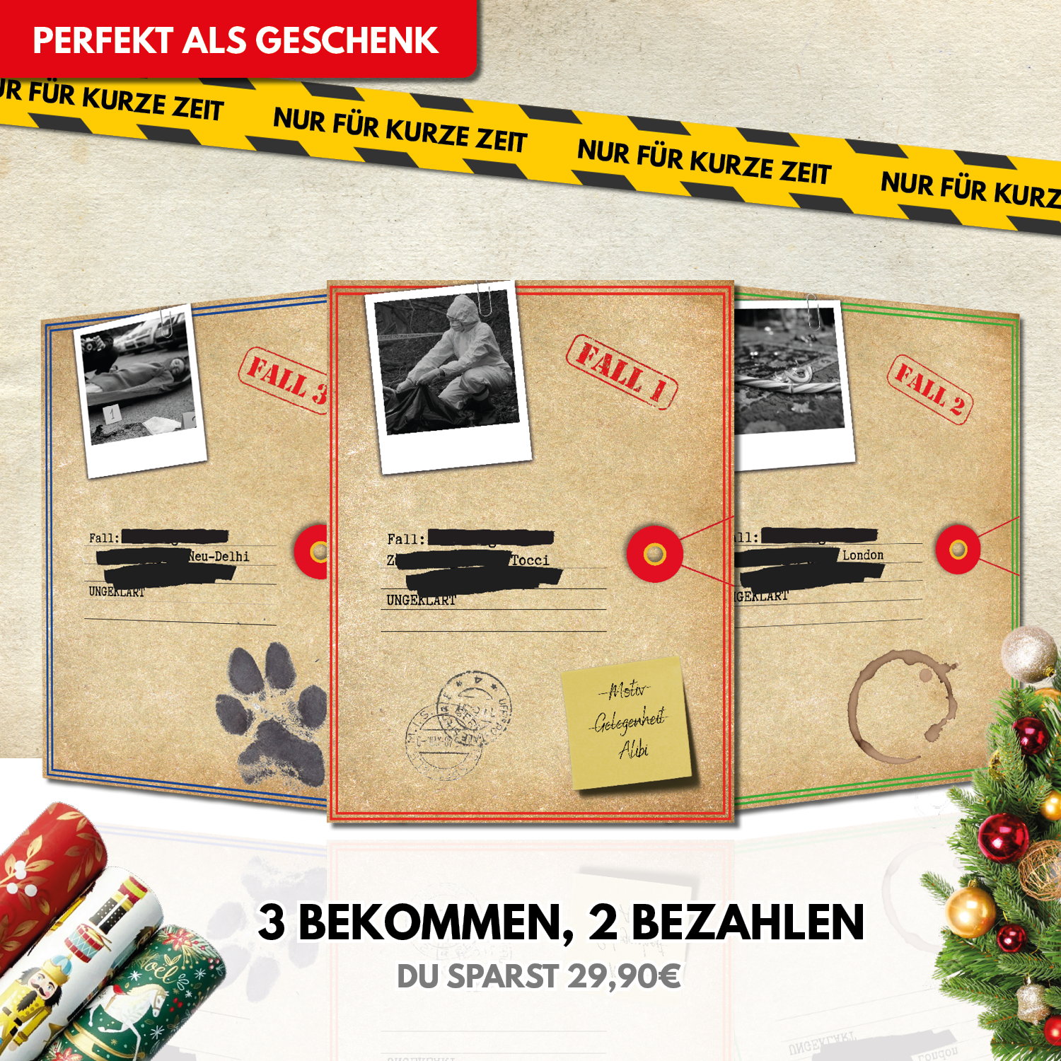 Weihnachtsdeal: 1 Spiel gratis